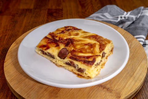 Kıymalı Kaşarlı Su Böreği