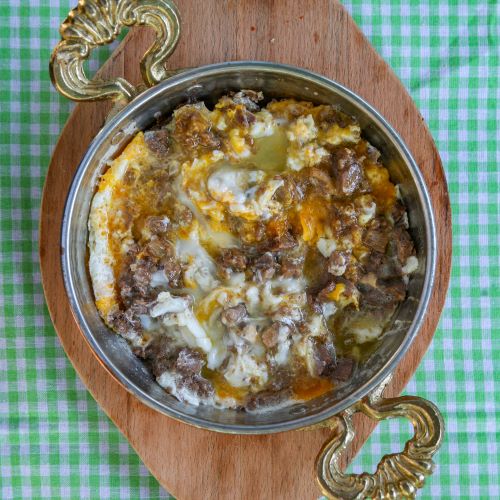 Kavurmalı Yumurta